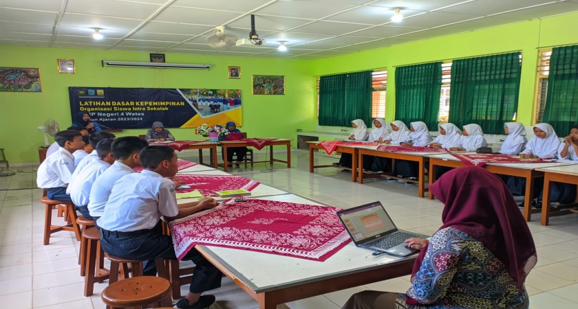 LDK, Langkah Awal Pengurus OSIS SMPN 4 Wates Periode 2023/2024