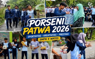 PORSENI PATWA 2026 Jadi Ajang Unjuk Bakat dan Prestasi Siswa SMP Negeri 4 Wates