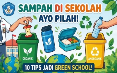 10 Langkah Bersama  Perubahan Besar : Pengurusan Sampah di Sekolah.